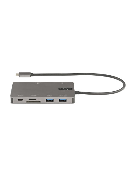 StarTech.com Adaptador Multipuertos USB C - Docking Station de Viajes HDMI 4K 30Hz o VGA - Hub Ladrón USB 3.0 de 5Gbps (USB-A   