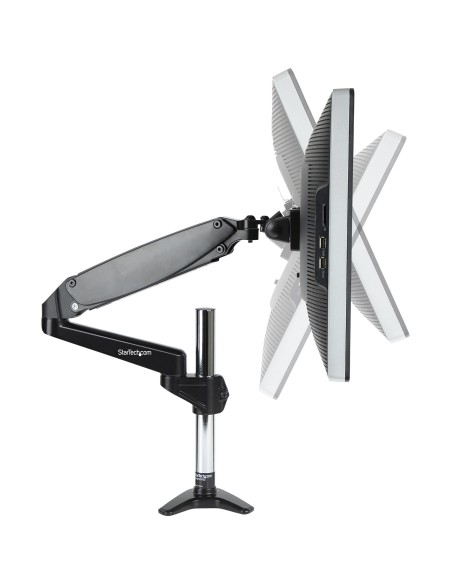 StarTech.com Brazo de Soporte de Escritorio para Un Monitor VESA de hasta 32" o Ultraancho de 49" 8kg - Base para 1 Monitor de M
