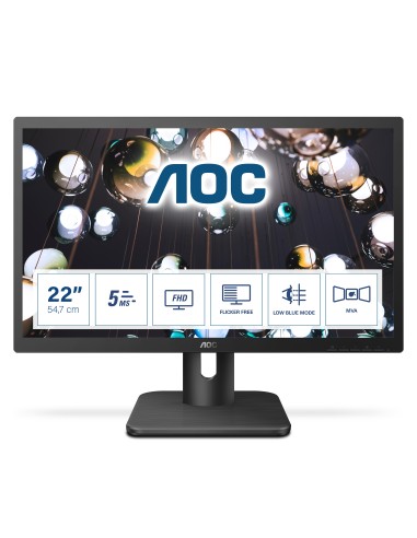 AOC 01 Series I1601P pantalla para PC 39,6 cm (15.6") 1920 x 1080 Pixeles Full HD LED Negro