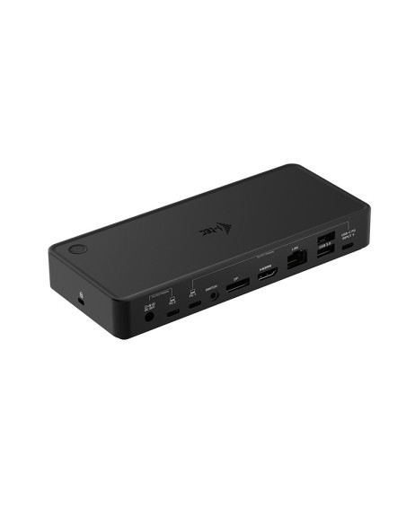 i-tec USB-C Thunderbolt KVM Docking station Dual Display + Power Delivery 65 100W