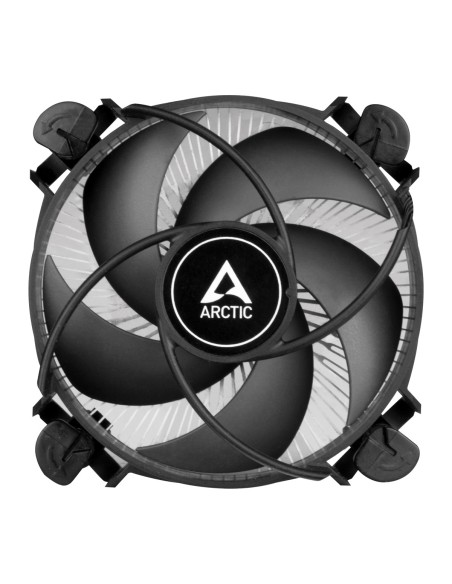 ARCTIC Alpine 17 CO Procesador Refrigerador de aire 9,2 cm Negro, Plata 1 pieza(s)