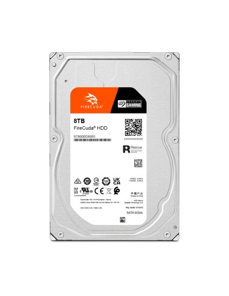 Seagate FireCuda ST8000DXA01 disco duro interno 3.5" 8000 GB Serial ATA III