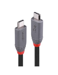 Lindy 36947 cable USB 0,8 m USB4 Gen 3x2 USB C Negro