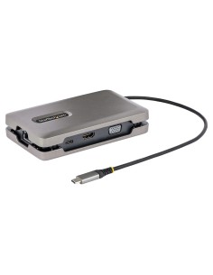 StarTech.com DKM31C3HVCPD base para portátil y replicador de puertos Alámbrico USB 3.2 Gen 2 (3.1 Gen 2) Type-C Gris