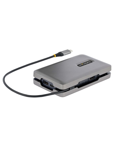 StarTech.com DKM31C3HVCPD base para portátil y replicador de puertos Alámbrico USB 3.2 Gen 2 (3.1 Gen 2) Type-C Gris