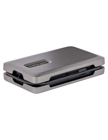 StarTech.com DKM31C3HVCPD base para portátil y replicador de puertos Alámbrico USB 3.2 Gen 2 (3.1 Gen 2) Type-C Gris