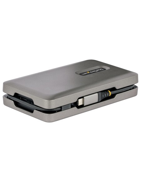 StarTech.com DKM31C3HVCPD base para portátil y replicador de puertos Alámbrico USB 3.2 Gen 2 (3.1 Gen 2) Type-C Gris