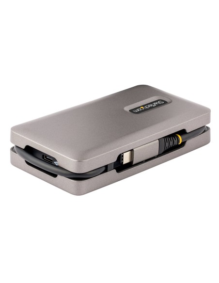 StarTech.com DKT31CH2CPD3 base para portátil y replicador de puertos Alámbrico USB 3.2 Gen 2 (3.1 Gen 2) Type-C Gris