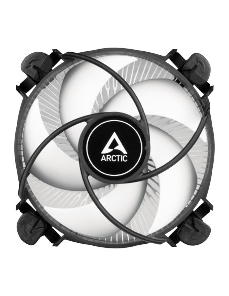 ARCTIC Alpine 17 Procesador Refrigerador de aire 9,2 cm Negro, Plata 1 pieza(s)