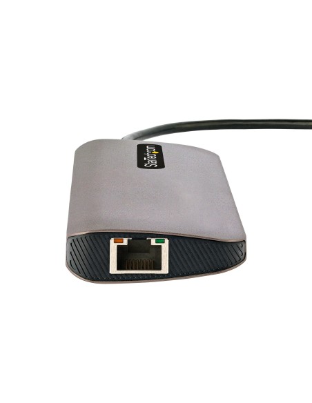 StarTech.com Adaptador Multipuertos USB C de VÍ­deo 4K a 60Hz, con Hub de 3 Puertos USB-A de 5Gbps, Entrega de Alimentación USB 