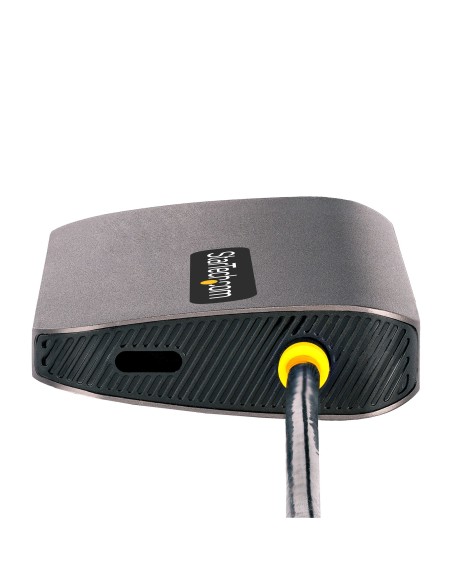 StarTech.com Adaptador Multipuertos USB C de VÍ­deo 4K a 60Hz, con Hub de 3 Puertos USB-A de 5Gbps, Entrega de Alimentación USB 