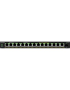 NETGEAR 16-Port High-Power PoE+ Gigabit Ethernet Plus Switch (231W) with 1 SFP port (GS316EPP) Gestionado EnergÍ­a sobre Etherne