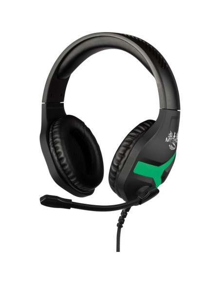 Konix 61881110850 auricular y casco Auriculares Alámbrico Diadema Juego Negro, Verde