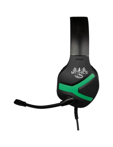 Konix 61881110850 auricular y casco Auriculares Alámbrico Diadema Juego Negro, Verde