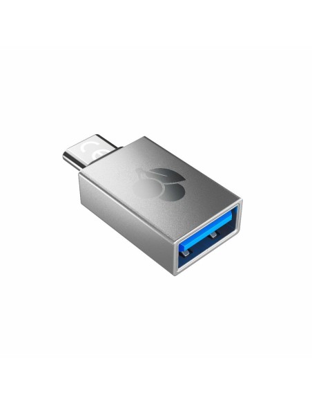 CHERRY 61710036 cambiador de género para cable USB-A USB-C Plata