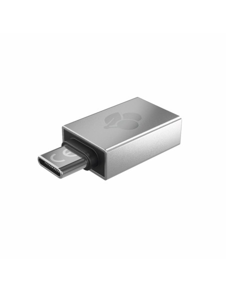 CHERRY 61710036 cambiador de género para cable USB-A USB-C Plata