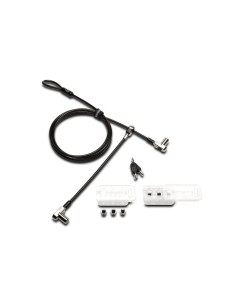 Kensington Candado con cable y llave 3 en 1 universal con dos cabezales