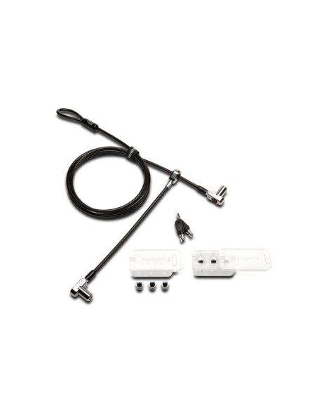 Kensington Candado con cable y llave 3 en 1 universal con dos cabezales