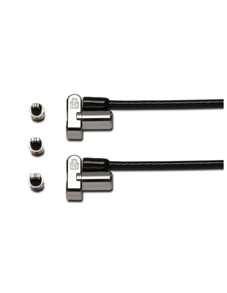 Kensington Candado con cable y llave 3 en 1 universal con dos cabezales