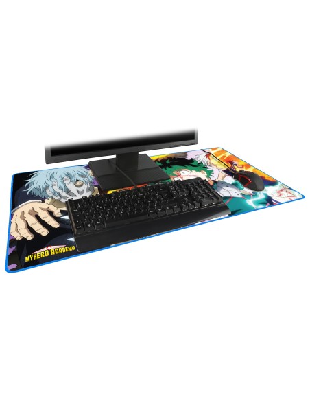 Konix My Hero Academia XXL Alfombrilla de ratón para juegos Multicolor