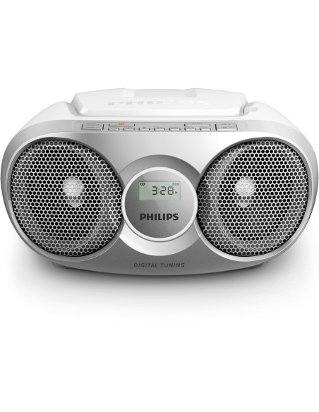 Philips AZ215S 12 sistema estéreo portátil 3 W Plata