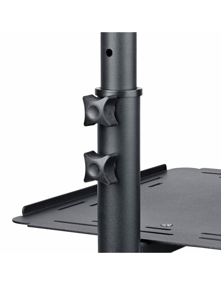 StarTech.com Soporte Móvil para Proyector y Ordenador Portátil - Carrito de Servicio Pesado para Proyector (2 Estantes) - de Alt