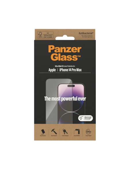 PanzerGlass Ultra-Wide Fit Apple iPhone Protector de pantalla 1 pieza(s)