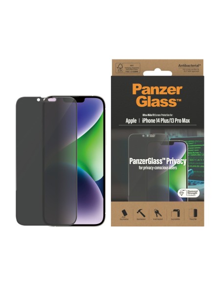 PanzerGlass Ultra-Wide Fit Privacy Appl Protector de pantalla Apple 1 pieza(s)