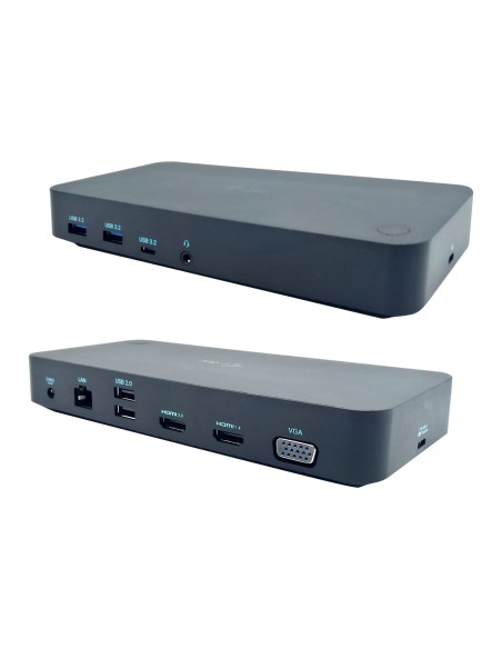 i-tec USB 3.0 USB-C Thunderbolt, 3x Display Docking Station + Power Delivery 65W