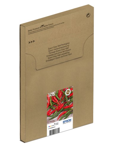 Epson 503 EasyMail cartucho de tinta 4 pieza(s) Original Rendimiento estándar Negro, Cian, Magenta, Amarillo