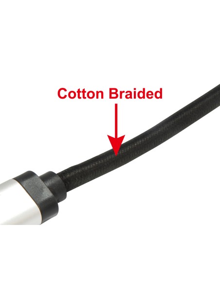 Equip 119263 cable DisplayPort 3 m Aluminio, Negro