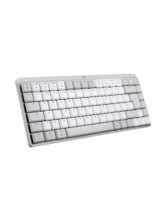 Logitech MX Mini Mechanical for Mac teclado Bluetooth QWERTY Internacional de EE.UU. Gris, Blanco