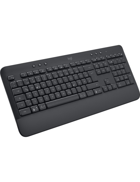 Logitech Signature K650 teclado Bluetooth QWERTZ Alemán Grafito