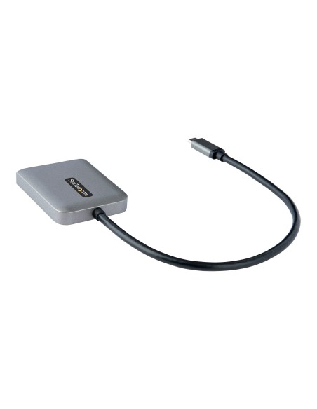 StarTech.com Hub Concentrador MST USB-C a 2 Puertos HDMI - HDMI Doble de 4K a 60Hz - Adaptador Multimonitor USB Tipo C con Cable