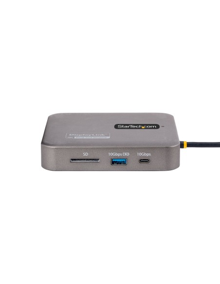 StarTech.com Adaptador Multipuertos USB-C - VÍ­deo Doble HDMI - 4K 60Hz - Hub USB 3.1 de 2 Puertos de 10Gbps - PD de 100W de Pas