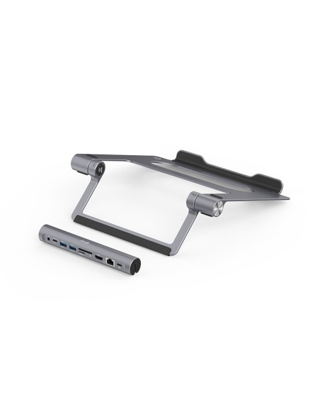 i-tec Metal Cooling Pad for notebooks (up-to 15.6â?) with USB-C Docking Station (Power Delivery 100 W)