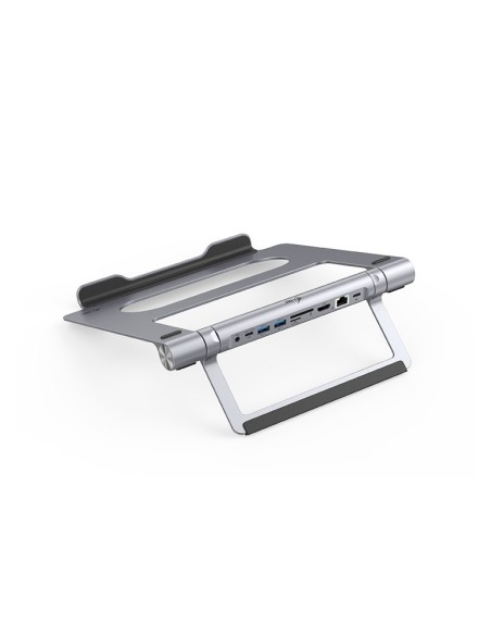 i-tec Metal Cooling Pad for notebooks (up-to 15.6â?) with USB-C Docking Station (Power Delivery 100 W)