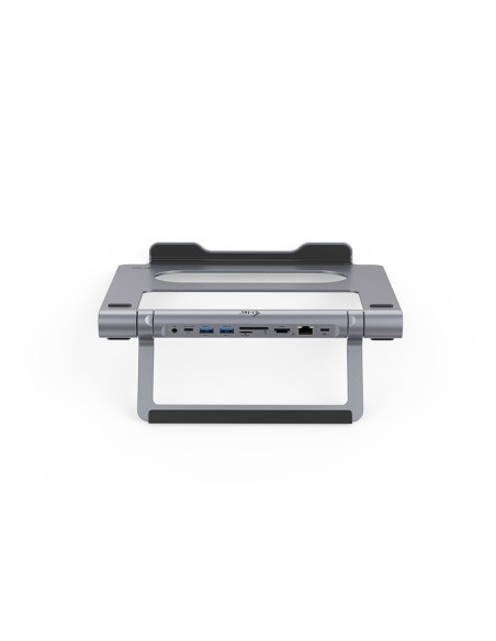 i-tec Metal Cooling Pad for notebooks (up-to 15.6â?) with USB-C Docking Station (Power Delivery 100 W)