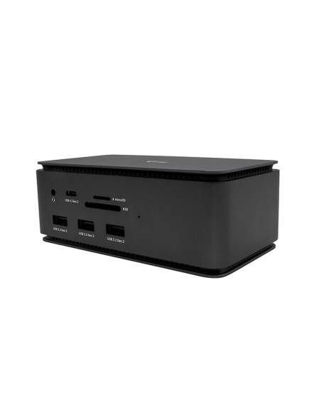 i-tec Metal USB4 Docking station Dual 4K HDMI DP with Power Delivery 80 W + Universal Charger 112 W