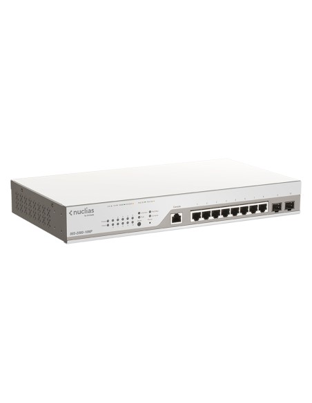 D-Link DBS-2000-10MP switch Gestionado L2 Gigabit Ethernet (10 100 1000) EnergÍ­a sobre Ethernet (PoE) Gris