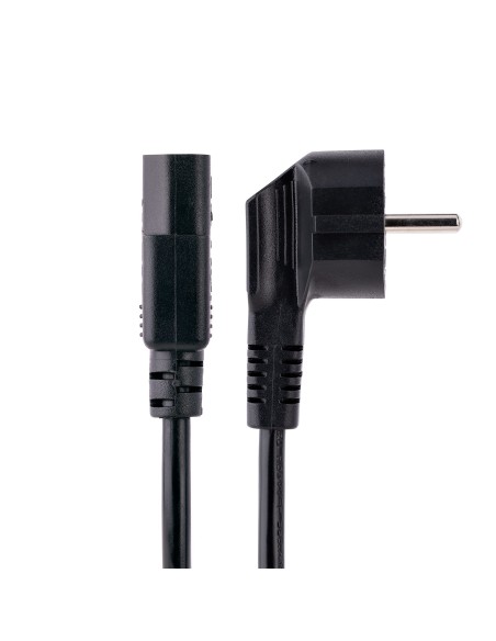 StarTech.com Cable de 3m (10 pies) de Alimentación para Ordenador, 18AWG, UE Schuko a C13, 250V 10A, Cable de Corriente, Cable d