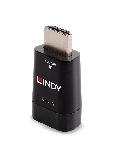 Lindy 38194 adaptador de cable de vÍ­deo HDMI tipo A (Estándar) VGA Negro