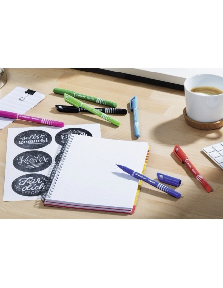 STABILO SENSOR fine rotulador de punta fina Fino Rosa 1 pieza(s)