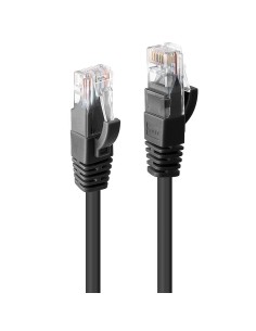 Lindy 48077 cable de red Negro 1 m Cat6 U UTP (UTP)