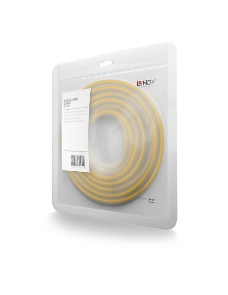 Lindy 48062 cable de red Amarillo 1 m Cat6 U UTP (UTP)