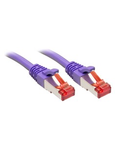 Lindy Rj45 Rj45 Cat6 3m cable de red Violeta S FTP (S-STP)