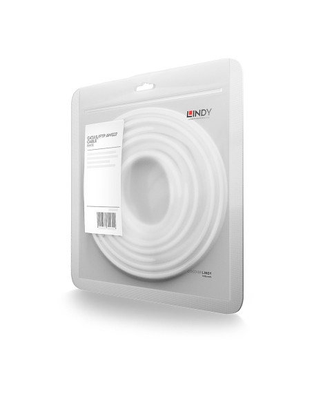 Lindy 47800 cable de red Blanco 20 m Cat6 S FTP (S-STP)
