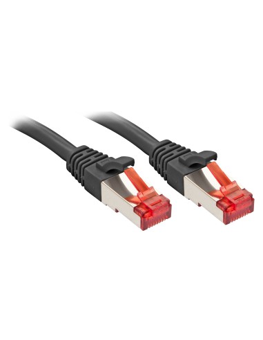 Lindy RJ-45 RJ-45 Cat6 10m cable de red Negro S FTP (S-STP)