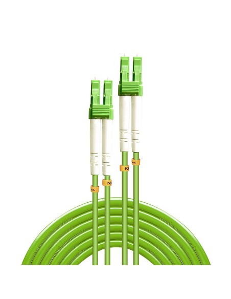 Lindy 46311 cable de fibra optica 2 m LC OM5 Verde