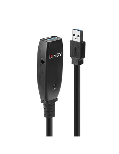 Lindy 43322 cable USB 15 m USB 3.2 Gen 1 (3.1 Gen 1) USB A Negro
